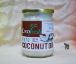 100%  czysty olej kokosowy VIRGIN (Nierafinowany) - jadalny 500ml
