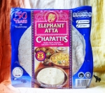 Chapatti - Indyjskie placki 6 szt (z  mąki pszennej razowej)